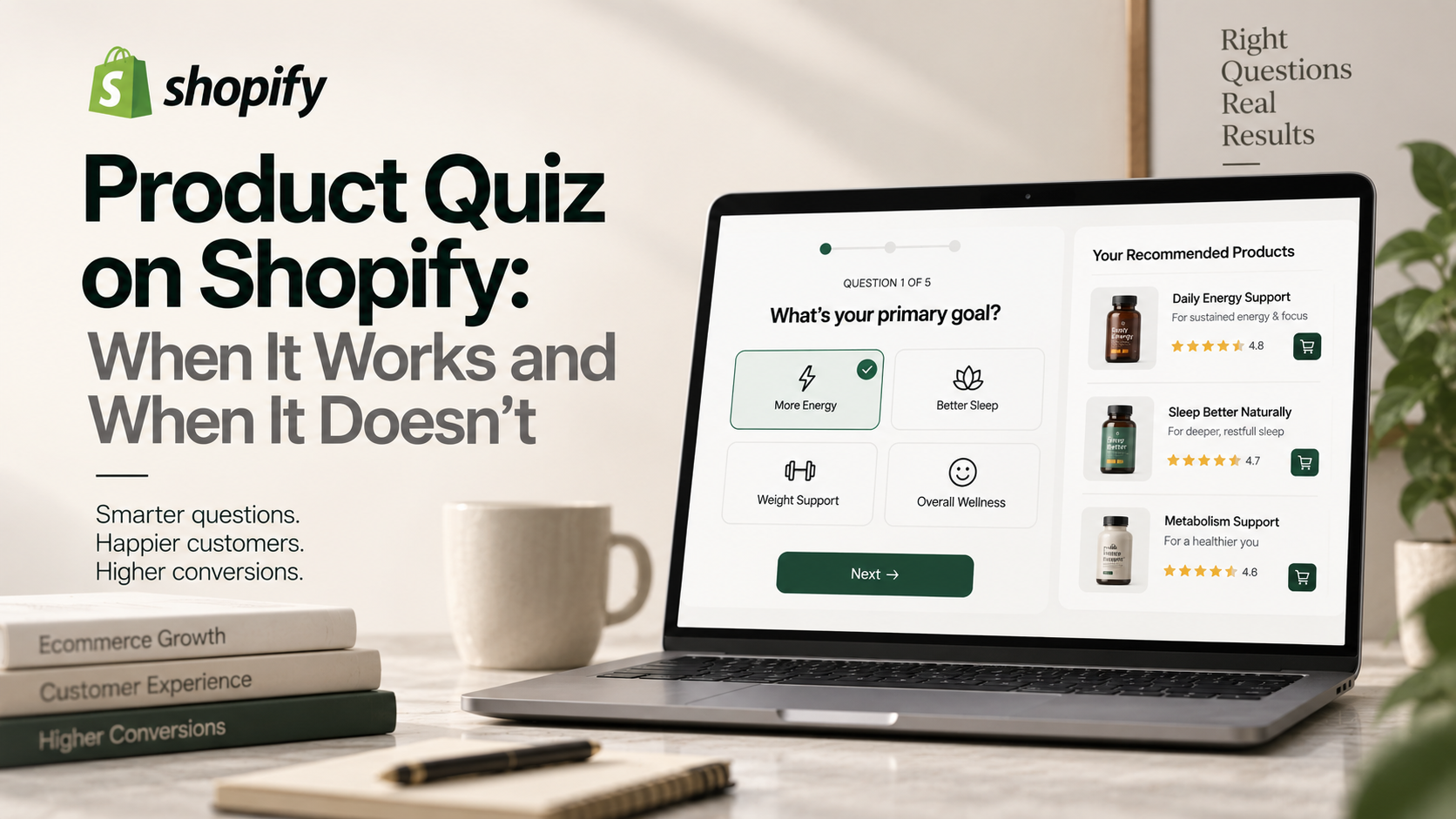Product Quiz on Shopify When It Works and When It Doesn’t