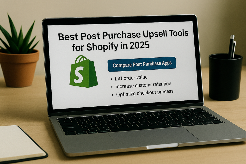 Best Post Purchase Upsell Tools for Shopify in 2025