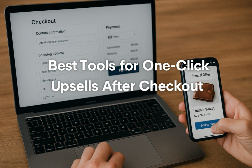 Best Tools for One-Click Upsells After Checkout