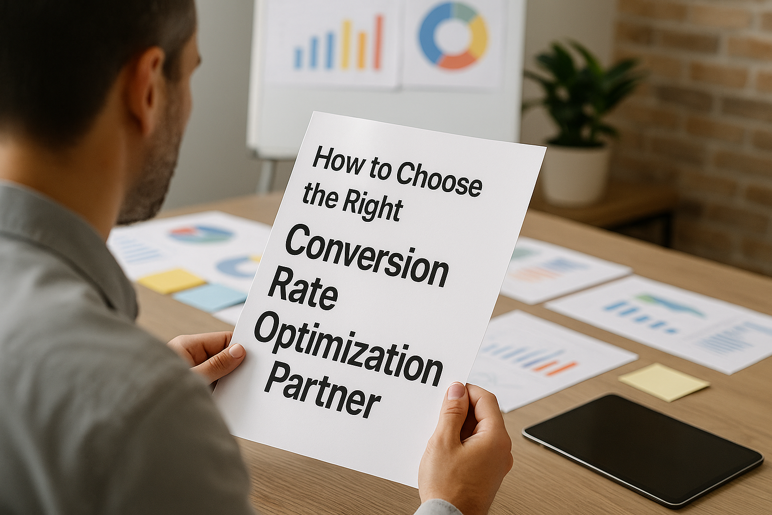 How to Choose the Right Conversion Rate Optimization Partner