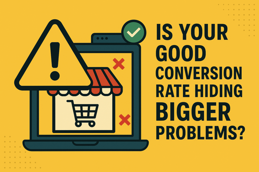 Is Your Good Conversion Rate Hiding Bigger Problems?