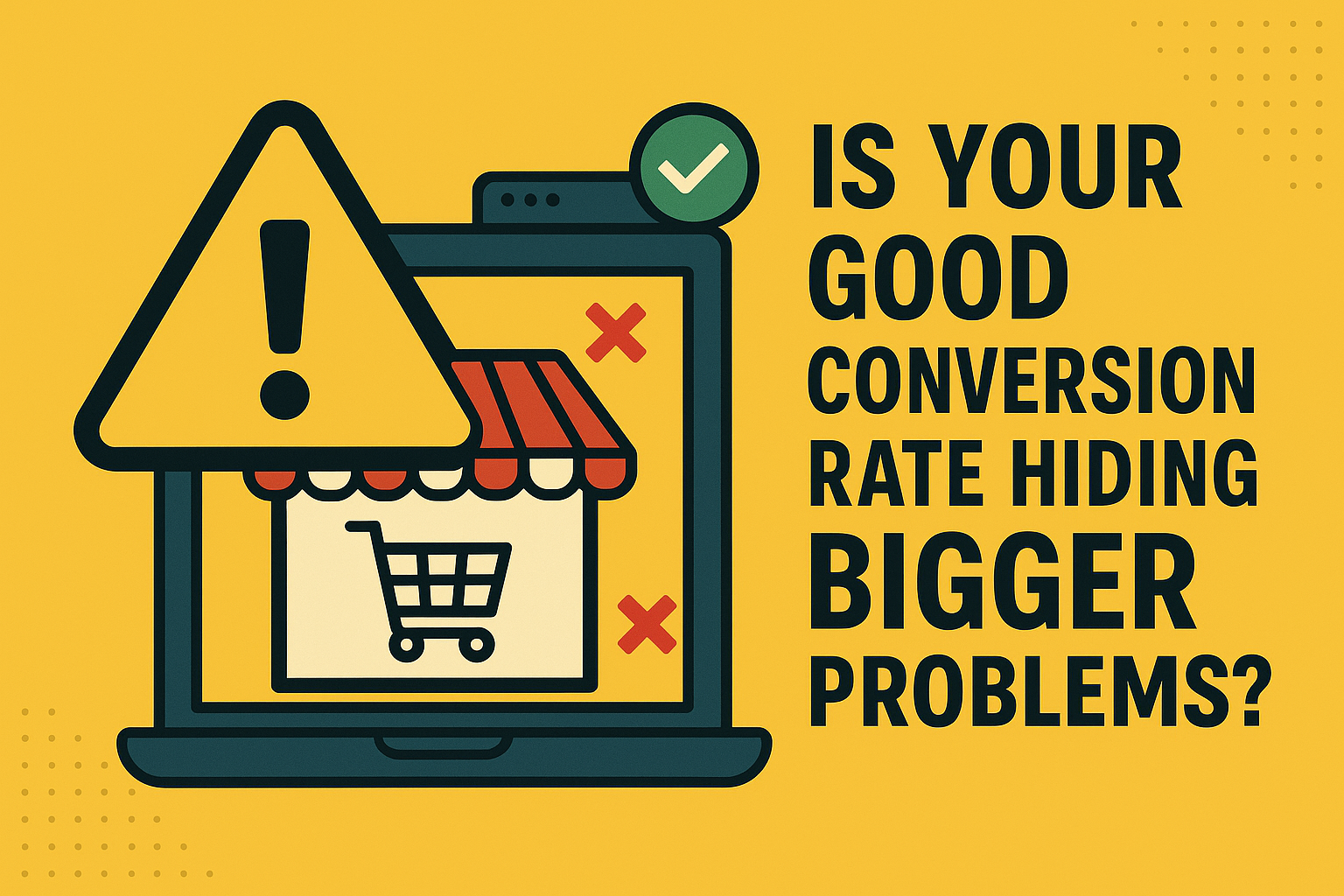 Is Your Good Conversion Rate Hiding Bigger Problems?