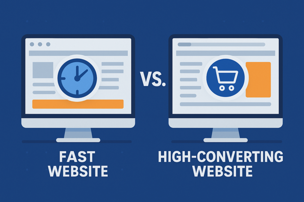 The Difference Between a Fast Website and a High-Converting One