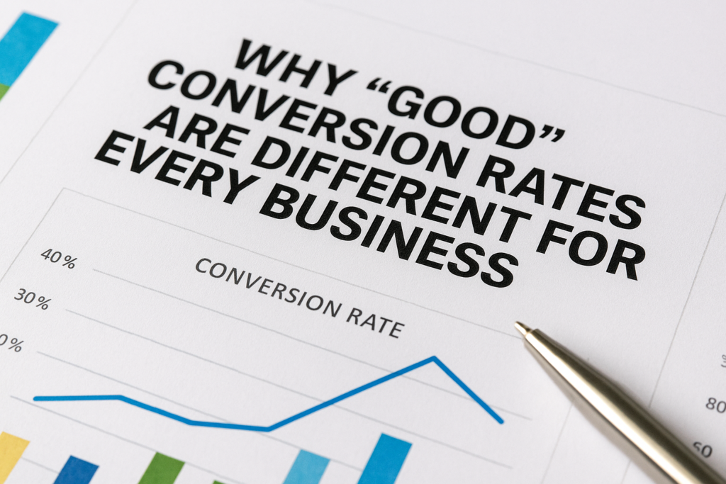 Why “Good” Conversion Rates Are Different for Every Business