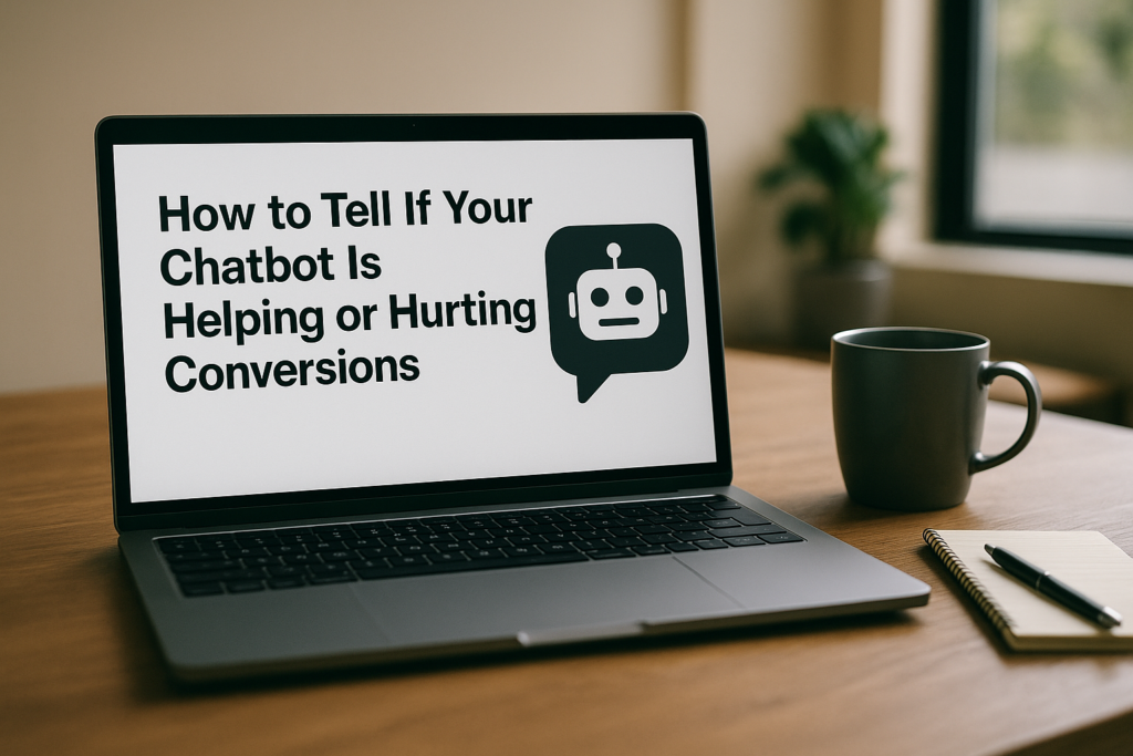 How to Tell If Your Chatbot Is Helping or Hurting Conversions