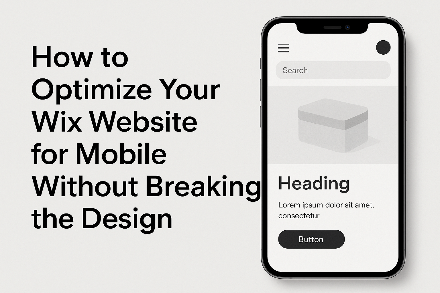 How to Optimize Your Wix Website for Mobile Without Breaking the Design