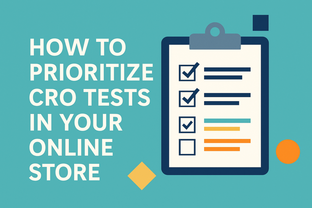 How to Prioritize CRO Tests in Your Online Store