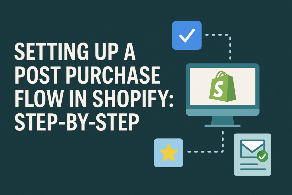 Setting Up a Post Purchase Flow in Shopify: Step-by-Step