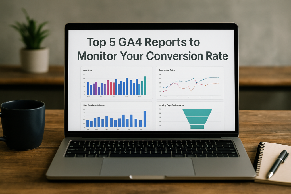 Top 5 GA4 Reports to Monitor Your Conversion Rate