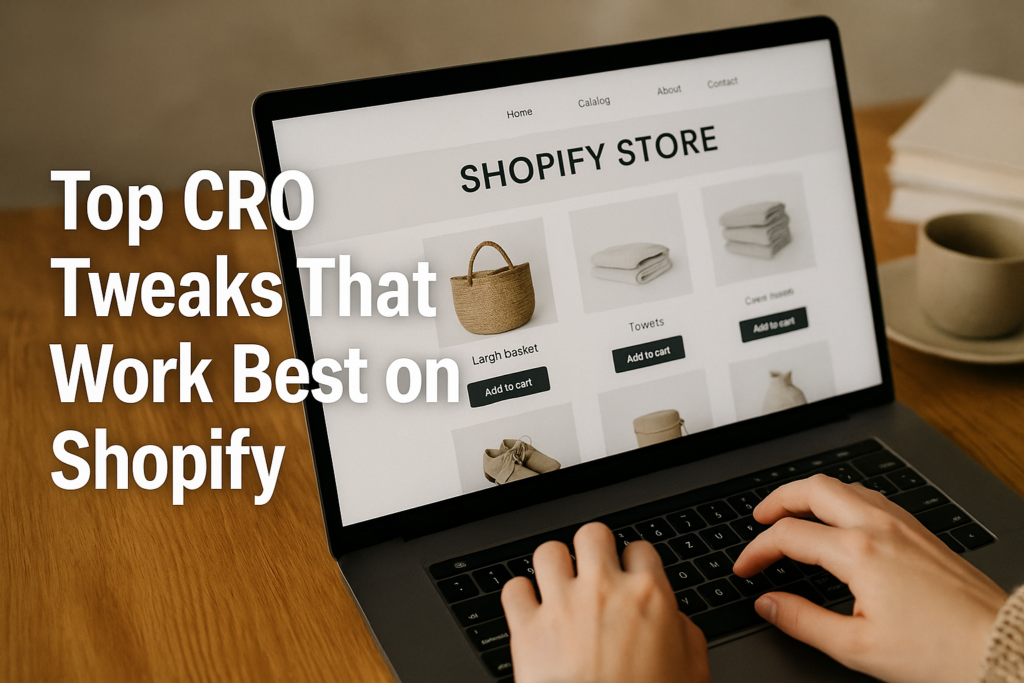 Top CRO Tweaks That Work Best on Shopify