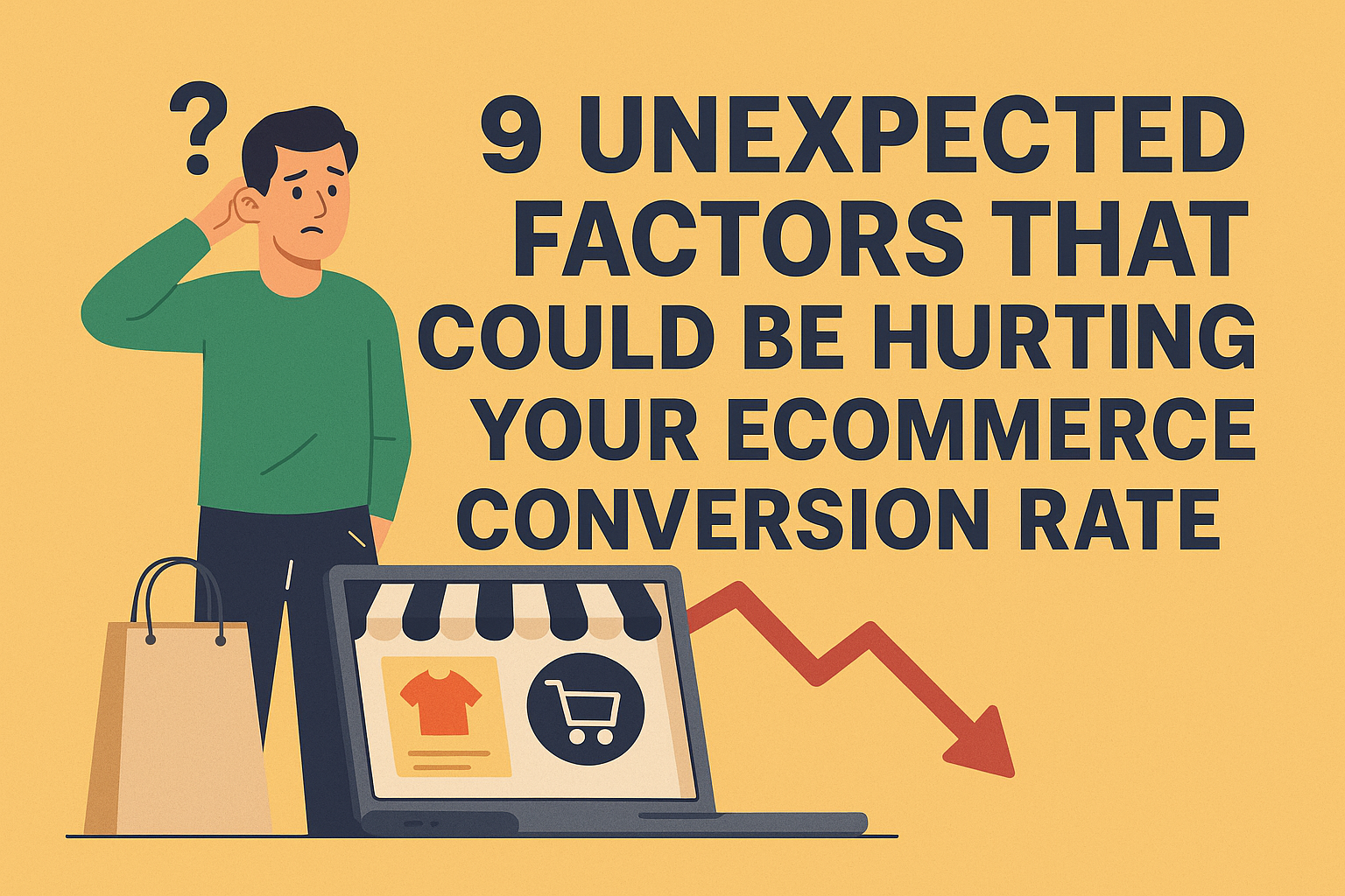 9 Unexpected Factors That Could Be Hurting Your Ecommerce Conversion Rate